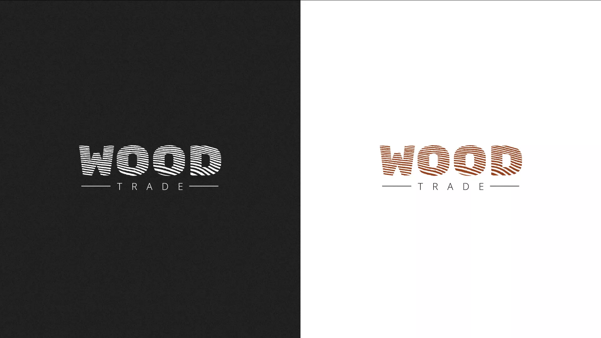 Разработка логотипа для компании «Wood Trade» в Узловой